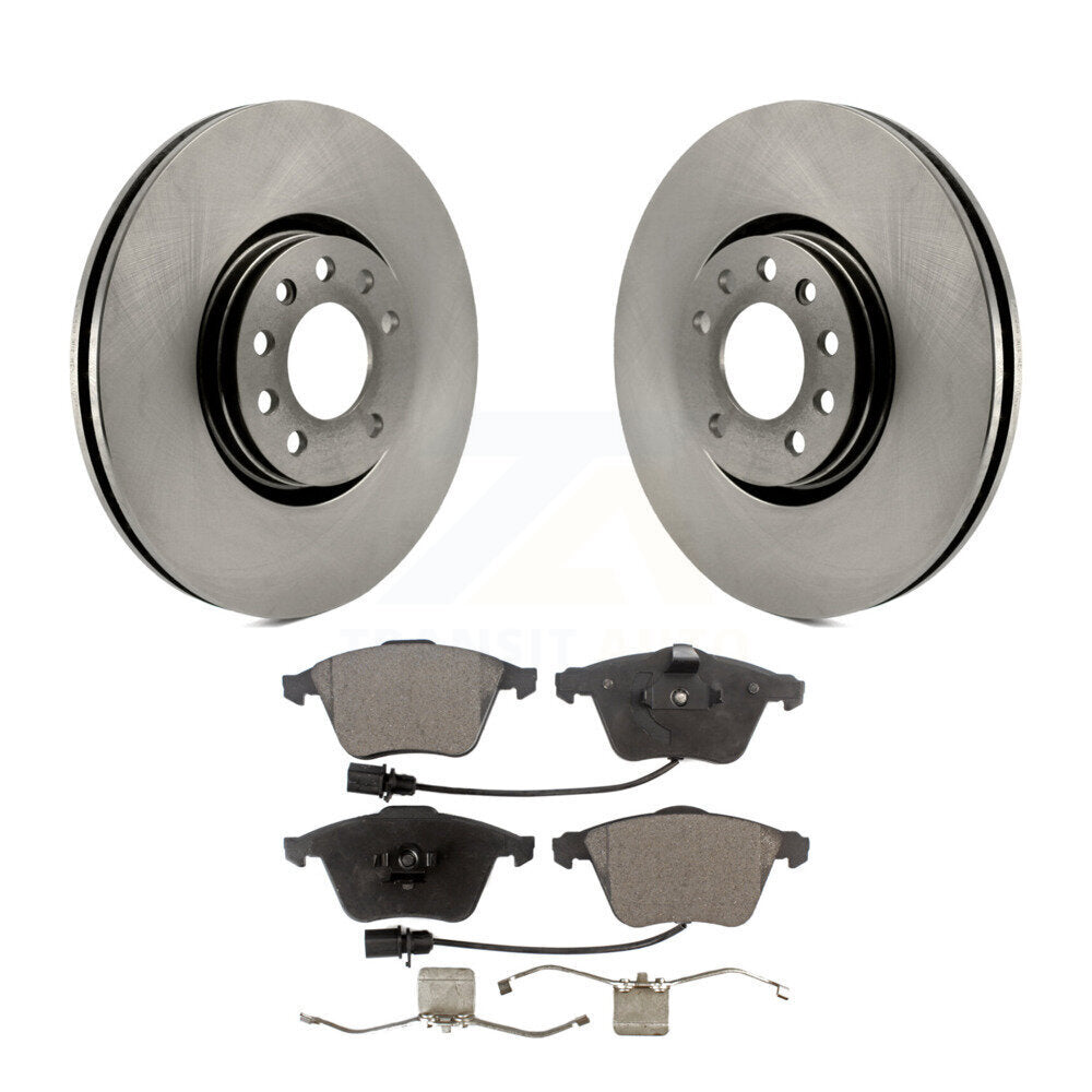 Kit disques de frein à disque avant et plaquettes semi-métalliques pour Saab 9-3X K8F-102831
