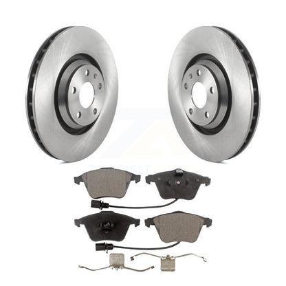 Kit de disques de frein à disque avant et plaquettes semi-métalliques pour Audi TT Quattro TTS