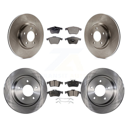Kit de disques de frein à disque avant et arrière et plaquettes semi-métalliques pour Mazda 3 K8F-102847