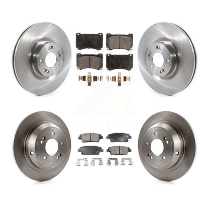 Kit de plaquettes de frein semi-métalliques pour disques de frein avant et arrière, pour Hyundai Genesis 5.0 2012 – 2014