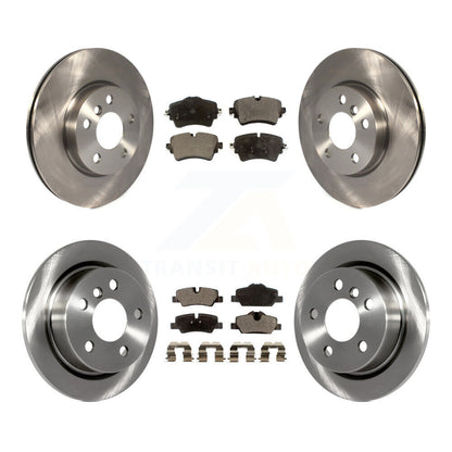 Kit de disques de frein à disque avant et arrière et plaquettes semi-métalliques pour Mini Cooper