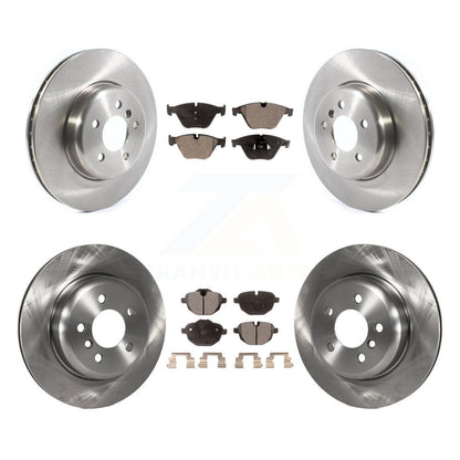 Kit de rotor de frein à disque avant et arrière et plaquettes semi-métalliques pour BMW 535i xDrive 535d