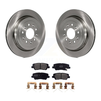 Kit de disques de frein à disque arrière et plaquettes semi-métalliques pour Cadillac ATS K8F-102857