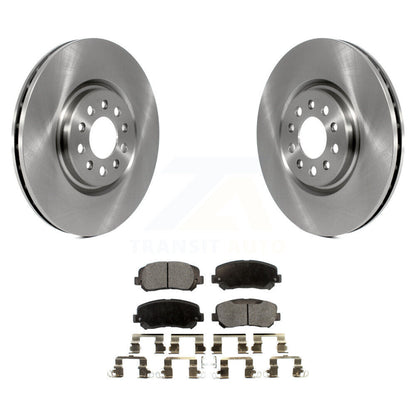 Kit de disques de frein à disque avant et plaquettes semi-métalliques pour Jeep Cherokee K8F-102860