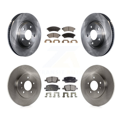 Kit de plaquettes semi-métalliques de Rotor de frein avant et arrière, pour Pontiac Montana Chevrolet Buic