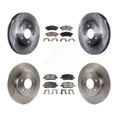 Kit de plaquettes semi-métalliques de Rotor de frein avant et arrière, pour Chevrolet Uplander Buick Satur