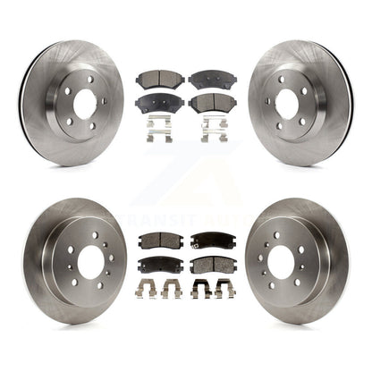 Rotors de frein avant arrière et Kit de plaquettes semi-métalliques pour Chevrolet Impala Monte Carl