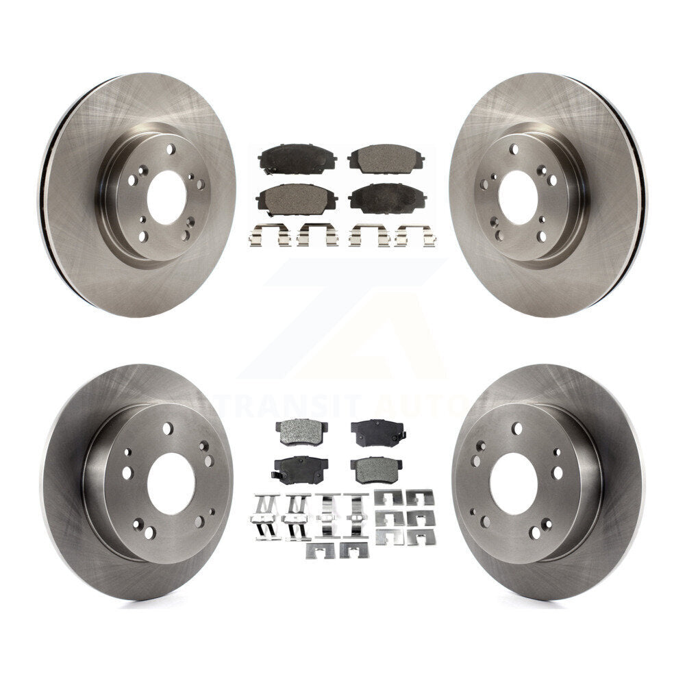 Kit de plaquettes semi-métalliques de Rotor de frein à disque avant et arrière, pour Acura RSX Type 2002 – 2006