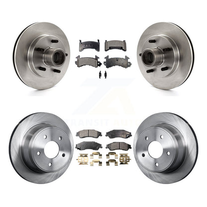 Kit de plaquettes de frein semi-métalliques pour Rotors de frein avant et arrière, pour Chevrolet S10 GMC Blazer Jimm