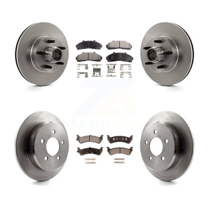 Rotors de frein avant arrière et Kit de plaquettes semi-métalliques pour Ford Ranger Explorer Mercur