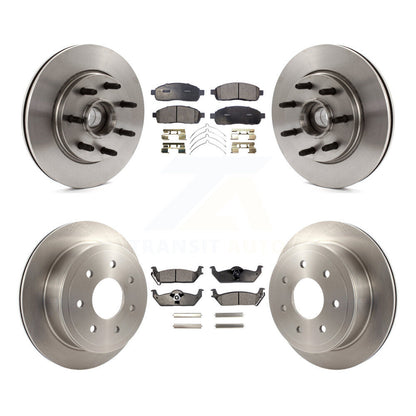 Kit de plaquettes de frein semi-métalliques pour rotors de frein avant et arrière, pour Ford F-150 Lincoln Mark LT RW