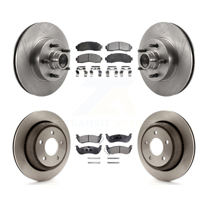 Kit de plaquettes de frein à disque semi-métalliques avant et arrière, pour Ford Ranger RW 2010 – 2011