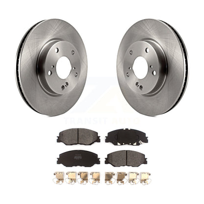 Kit de disques de frein à disque avant et plaquettes semi-métalliques pour Honda Civic Insight