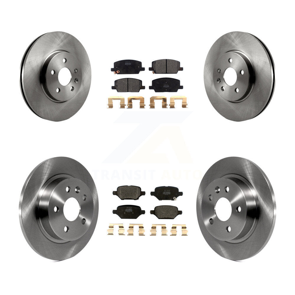 Kit de rotor de frein avant et arrière et plaquettes semi-métalliques pour Buick Encore Chevrolet Tra