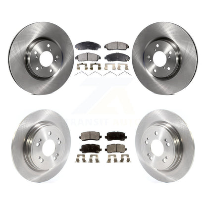 Kit de rotor de frein avant et arrière et plaquettes semi-métalliques pour Acura RLX Sport hybride SH-AW