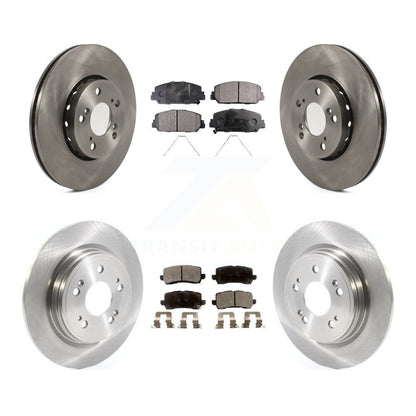 Kit de rotors de frein à disque avant et arrière et plaquettes semi-métalliques pour Acura RLX K8F-10300