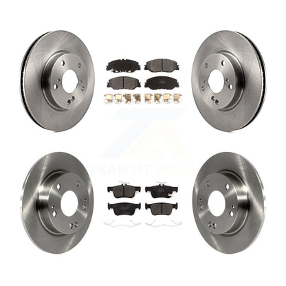 Rotors de frein à disque avant et arrière et kit de plaquettes semi-métalliques pour Honda Insigh 2019 – 2022
