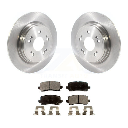 Kit de disques de frein à disque arrière et de plaquettes semi-métalliques pour Acura RLX 2014-2020