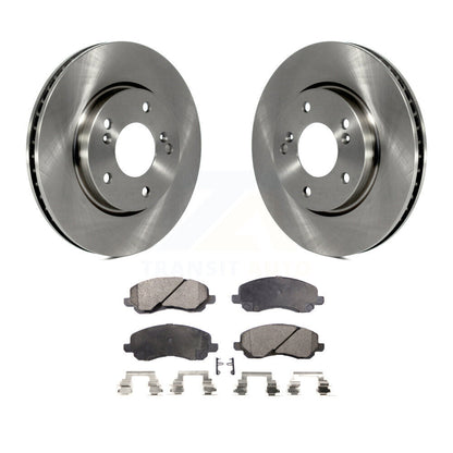 Kit de disques de frein à disque avant et plaquettes semi-métalliques pour Mitsubishi Galant