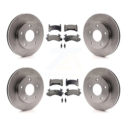 Kit de plaquettes semi-métalliques de Rotor de frein avant et arrière, pour Cadillac Eldorado Buick Rivier