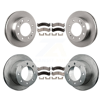 Kit de plaquettes semi-métalliques de Rotor de frein avant et arrière, pour Chevrolet GMC Silverado 3500 H