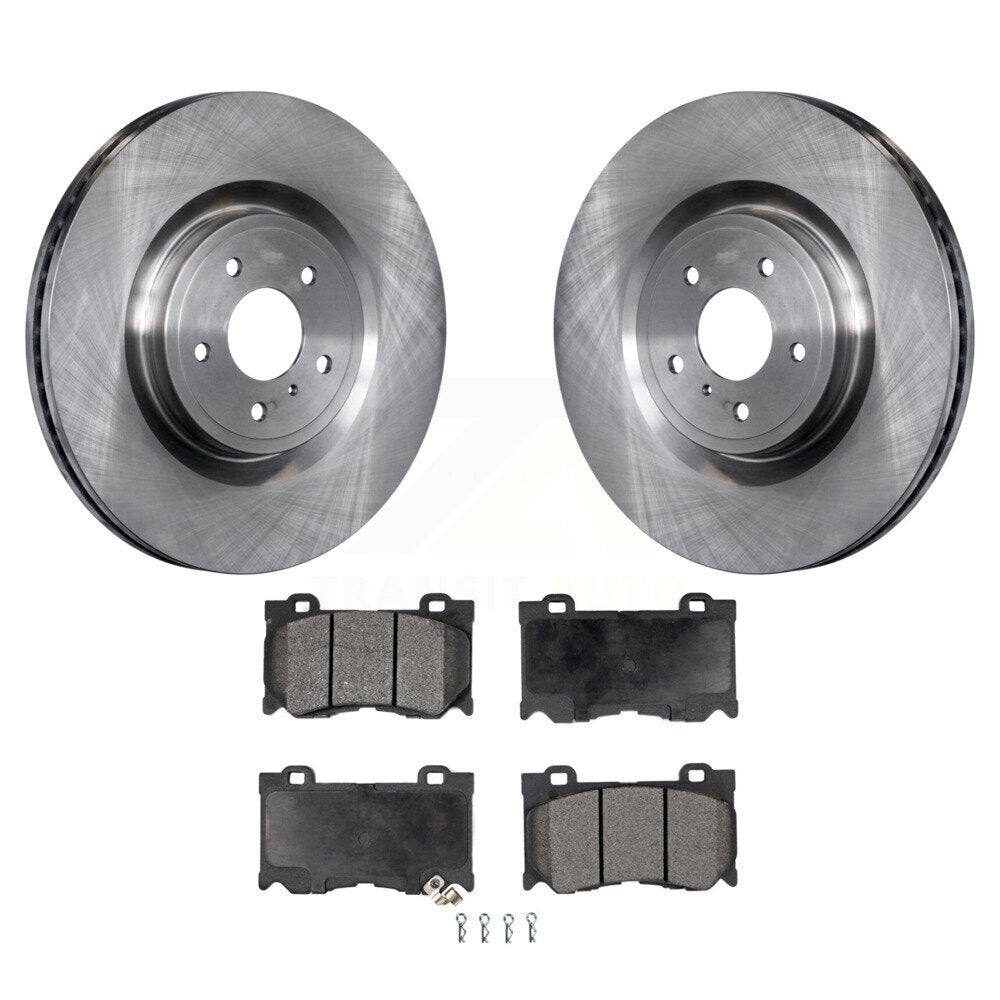 Kit de plaquettes semi-métalliques de Rotor de frein avant, pour INFINITI Q50 G37 Nissan 370Z Q60 M3