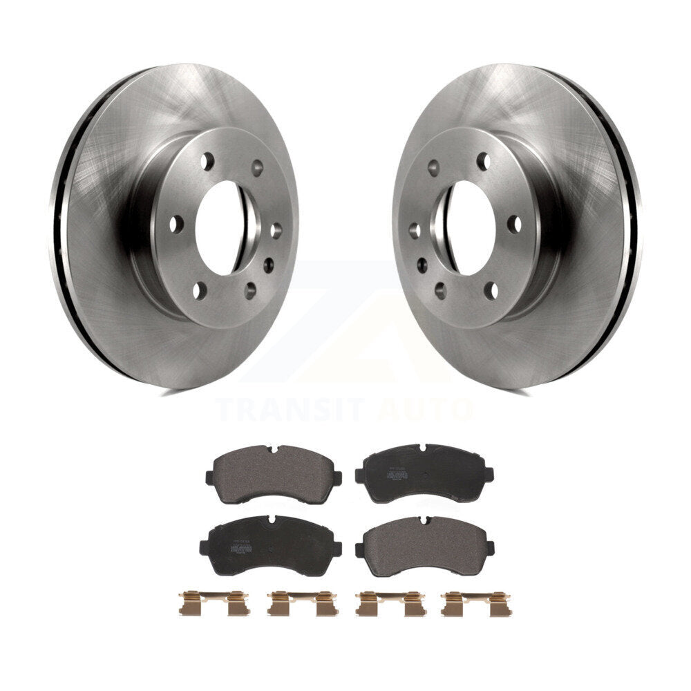 Kit de rotor de frein avant et de plaquettes semi-métalliques pour Mercedes-Benz Sprinter 2500 350