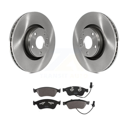 Kit de disques de frein à disque avant et plaquettes semi-métalliques pour Audi A8 Quattro