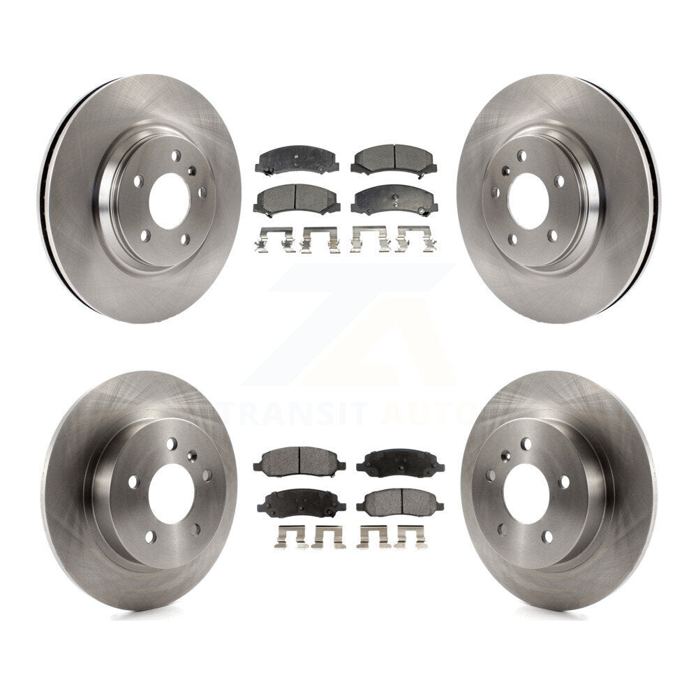 Kit de plaquettes semi-métalliques de Rotor de frein à disque avant et arrière, pour Buick Lucerne Cadillac DT
