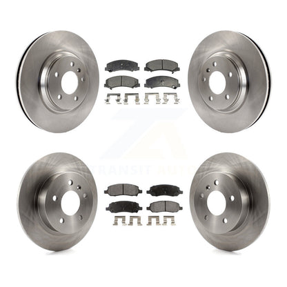 Kit de plaquettes semi-métalliques de Rotor de frein à disque avant et arrière, pour Buick Lucerne Cadillac DT