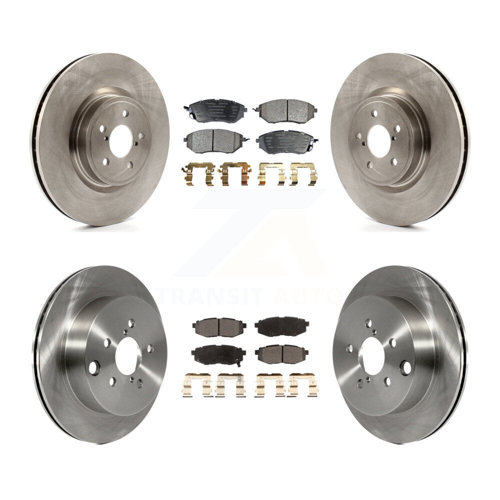 Kit de plaquettes de frein semi-métalliques pour disques de frein avant et arrière, pour Subaru Forester 2.0 2014 – 2018