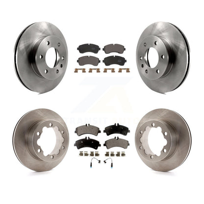 Kit de rotor de frein avant et arrière et plaquettes semi-métalliques pour Sprinter 3500 Mercedes-Ben