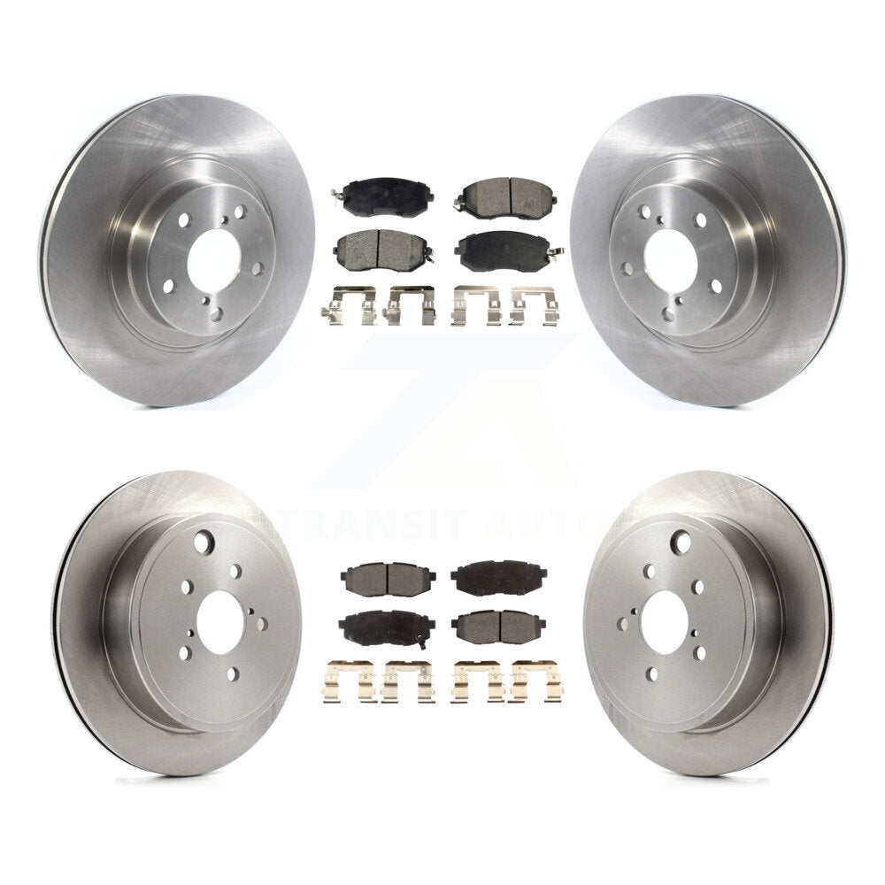 Kit de plaquettes de frein à disque semi-métalliques avant et arrière, pour Subaru BRZ Toyota 86 GR8
