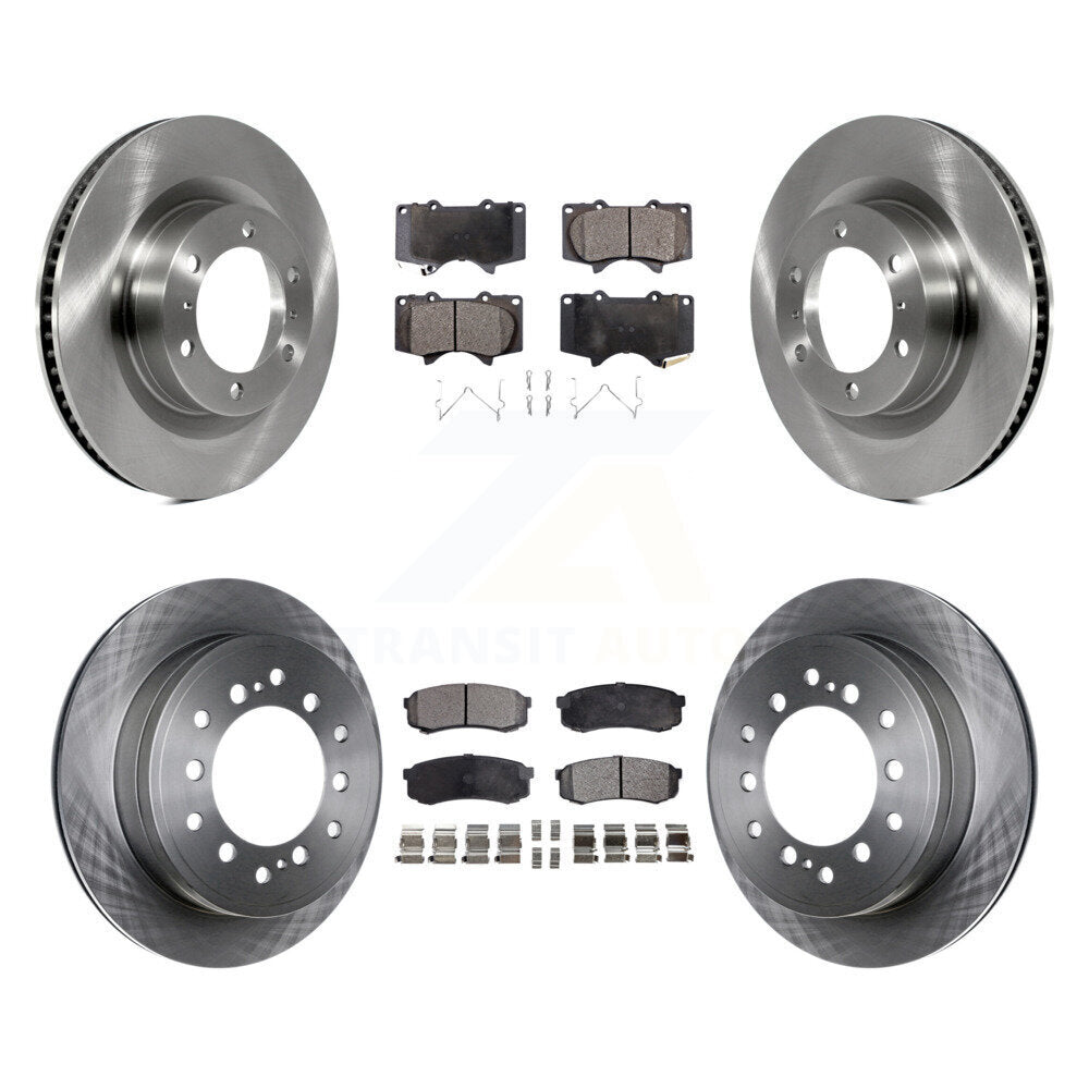 Kit de plaquettes semi-métalliques de Rotor de frein à disque avant et arrière, pour Toyota 4Runner Lexus GX46