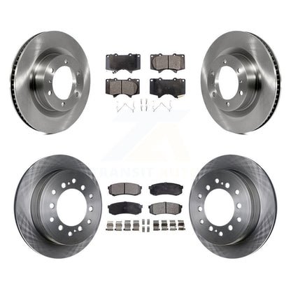 Kit de plaquettes semi-métalliques de Rotor de frein à disque avant et arrière, pour Toyota 4Runner Lexus GX46