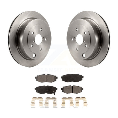 Kit de disques de frein à disque arrière et plaquettes semi-métalliques pour Subaru Tribeca B9