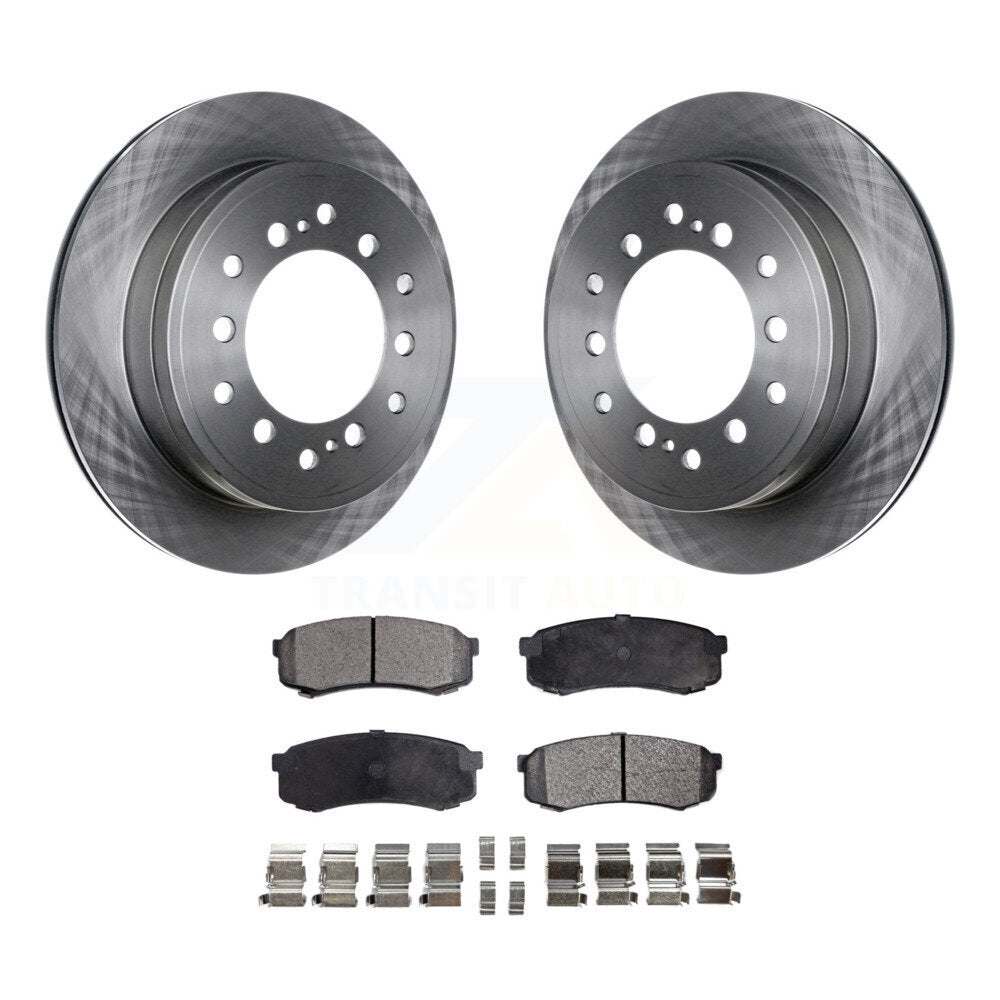 Kit de plaquettes semi-métalliques de Rotor de frein arrière, pour Toyota 4Runner Lexus GX460 FJ Cruise