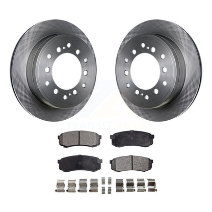 Kit de plaquettes semi-métalliques de Rotor de frein arrière, pour Toyota 4Runner Lexus GX460 FJ Cruise