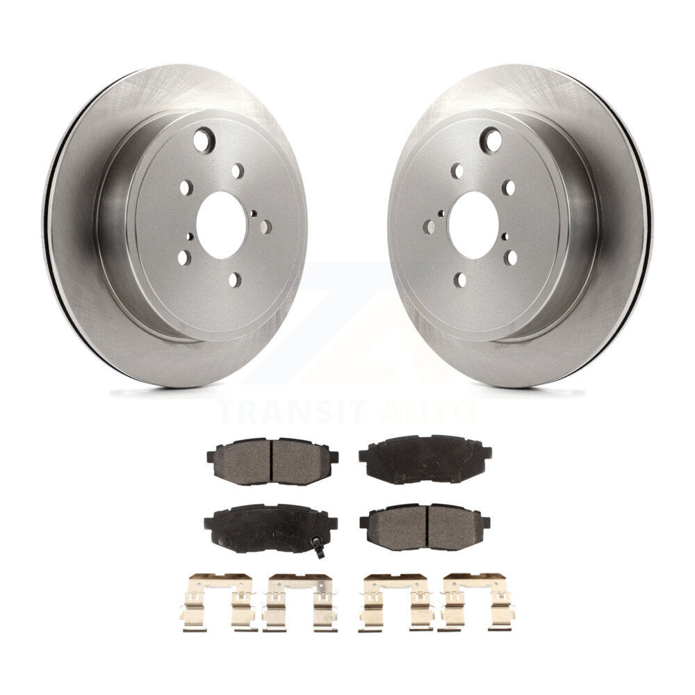 Kit de plaquettes de frein semi-métalliques pour Rotors de frein arrière, pour Subaru Outback Legacy BRZ Scion FR-
