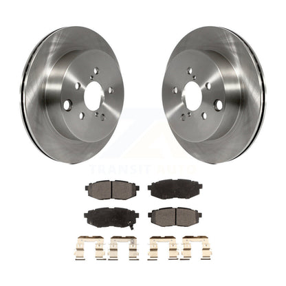 Kit de rotor de frein à disque arrière et de plaquettes semi-métalliques pour Subaru Forester 2.0 2014 – 2018