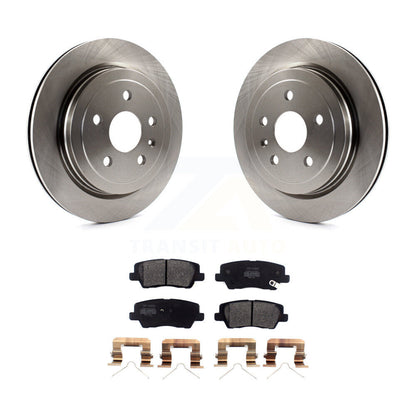 Kit de disques de frein à disque arrière et plaquettes semi-métalliques pour Cadillac CTS K8F-103106