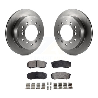 Kit de rotor de frein arrière et de plaquettes semi-métalliques pour Toyota 4Runner FJ Cruiser Sequoi
