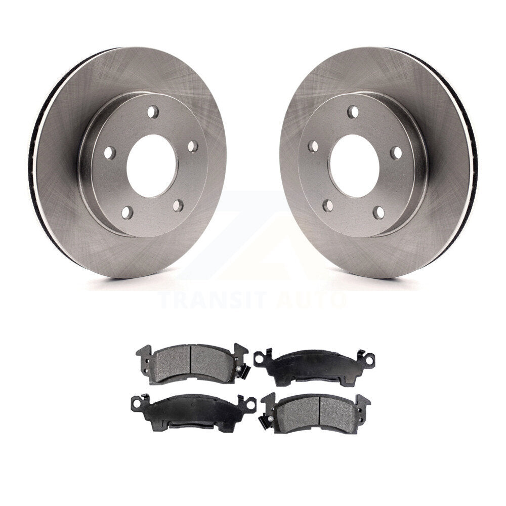 Kit de disques de frein à disque avant et plaquettes semi-métalliques pour GMC Jimmy K8F-103111