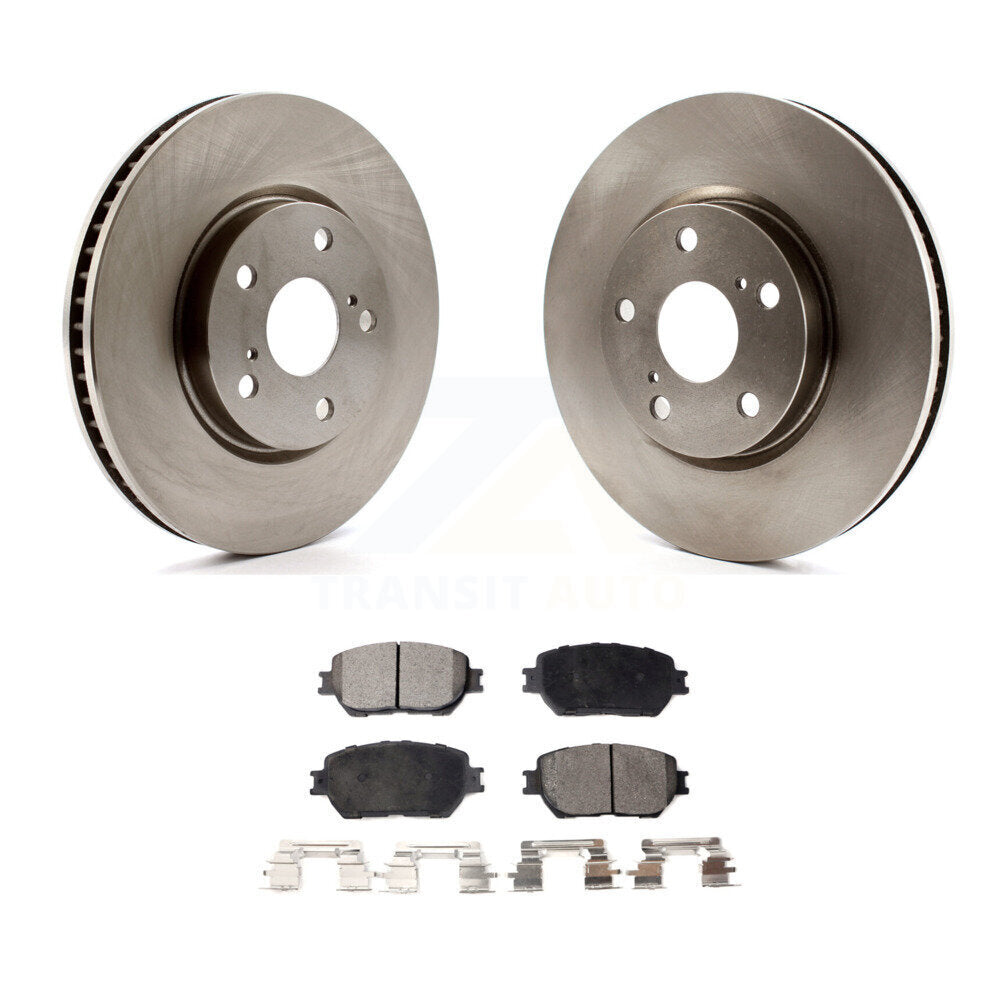 Kit de disques de frein à disque avant et plaquettes semi-métalliques pour Lexus IS250 GS300