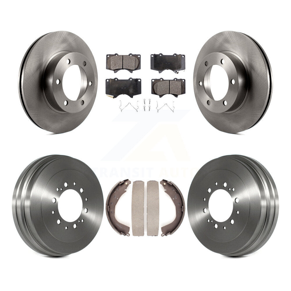 Kit de plaquettes et de tambours semi-métalliques pour rotors de frein avant et arrière, pour Toyota Tundr 2004 – 2006