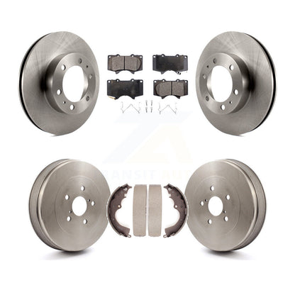 Kit de plaquettes et de tambour semi-métalliques pour Rotor de frein avant et arrière, pour Toyota Tacoma RW 2015