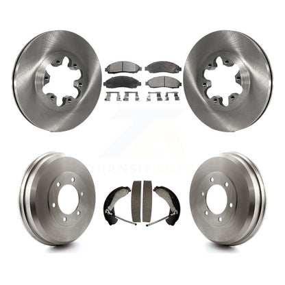 Kit de plaquettes et de tambour semi-métalliques, Rotor de frein avant et arrière, pour Chevrolet Colorado GM