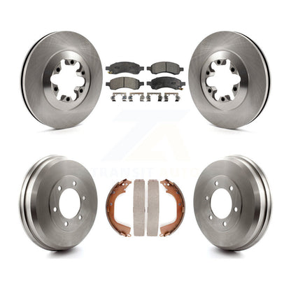 Kit de plaquettes et de tambour semi-métalliques, Rotor de frein avant et arrière, pour Chevrolet Colorado GM