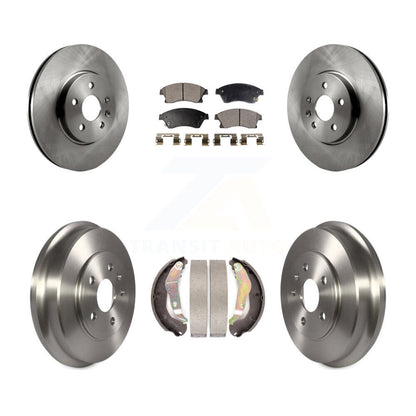 Kit de plaquettes et de tambour semi-métalliques pour Rotor de frein avant et arrière, pour Chevrolet Sonic R 13-14