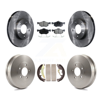 Kit de plaquettes et de tambour semi-métalliques pour rotor de frein avant et arrière, pour Ford Escape Mercur 2007
